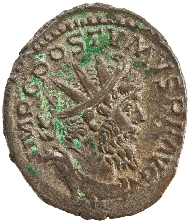 RIC V Postumus 84, аверс, American Numismatic Society (ans)