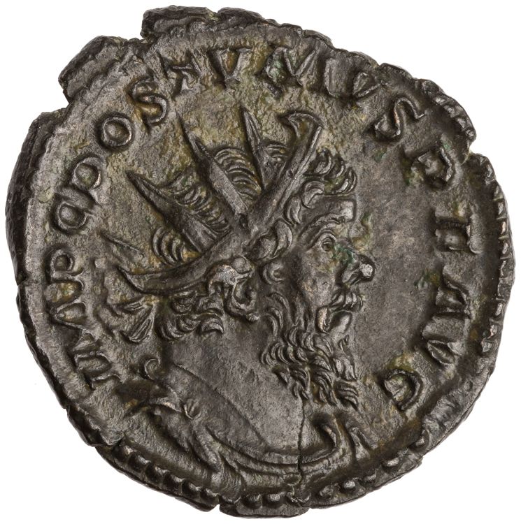 RIC V Postumus 317, аверс, American Numismatic Society (ans)