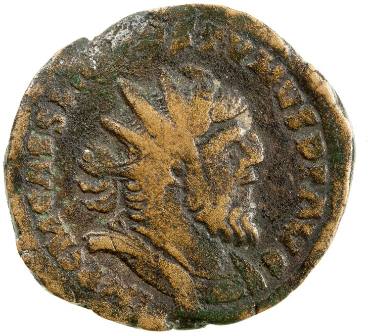 RIC V Postumus 179, obverse, American Numismatic Society (ans)