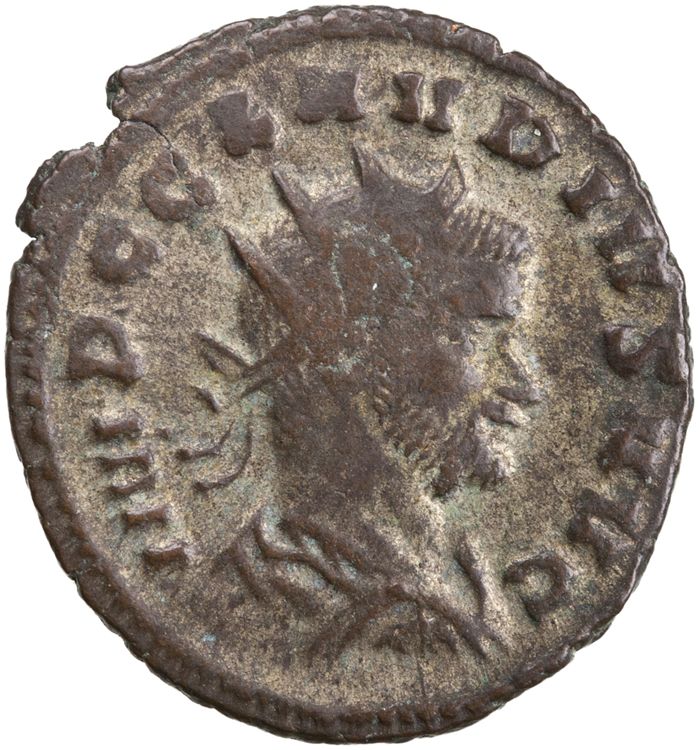 RIC V Claudius Gothicus 52, obverse, American Numismatic Society (ans)