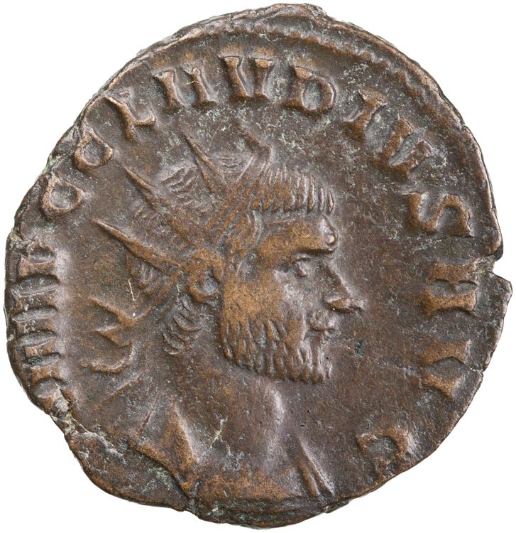 RIC V Claudius Gothicus 66, аверс, American Numismatic Society (ans)