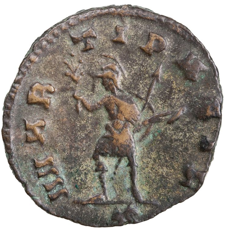 реверс RIC V Claudius Gothicus 70