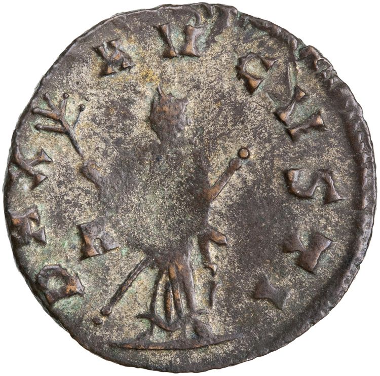 реверс RIC V Claudius Gothicus 81