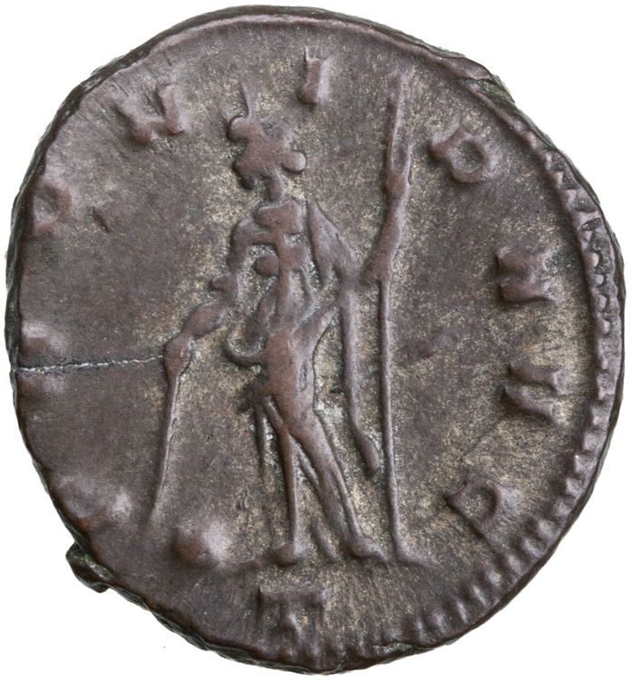 реверс RIC V Claudius Gothicus 163