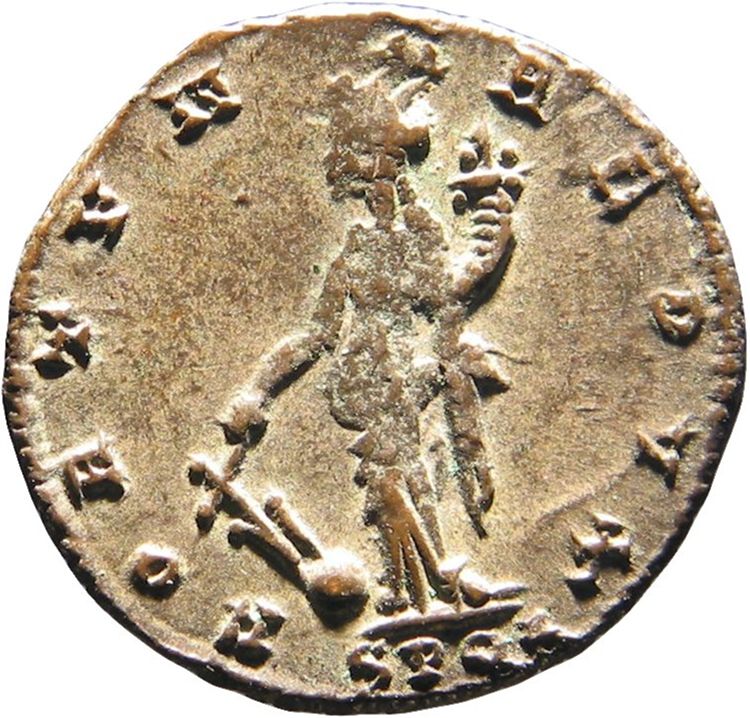 реверс RIC V Claudius Gothicus 233
