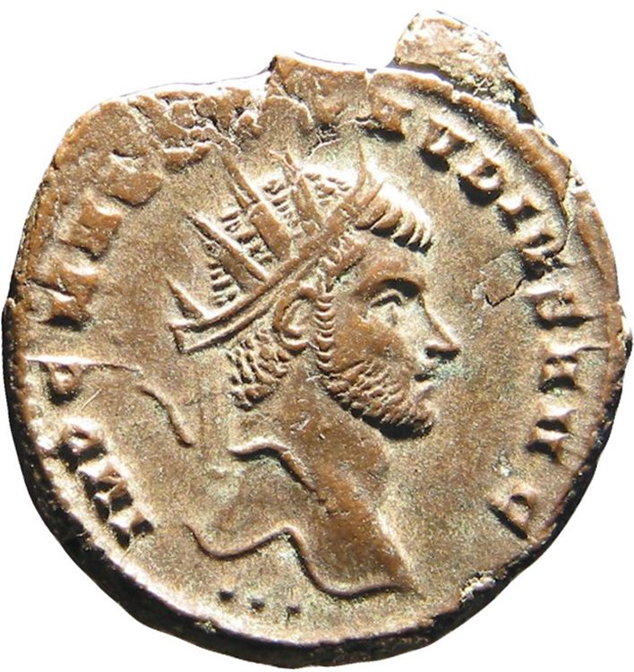 RIC V Claudius Gothicus 237, аверс, American Numismatic Society (ans)