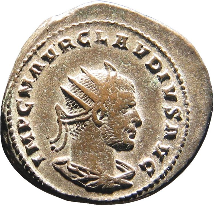RIC V Claudius Gothicus 241, аверс, American Numismatic Society (ans)