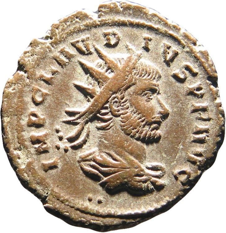 RIC V Claudius Gothicus 252, аверс, American Numismatic Society (ans)