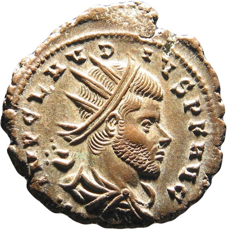obverse RIC V Claudius Gothicus 254