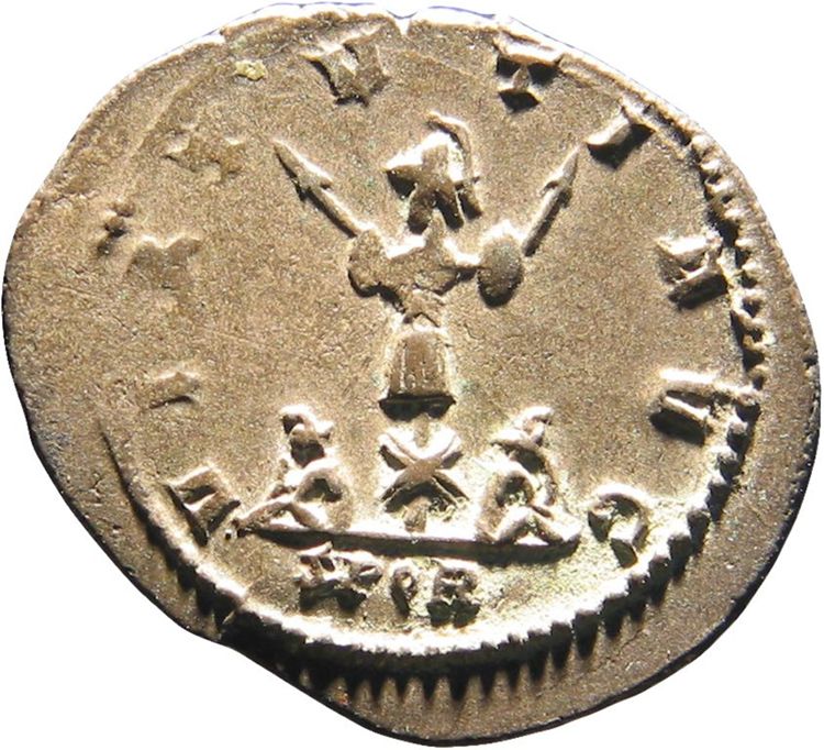 реверс RIC V Claudius Gothicus 255
