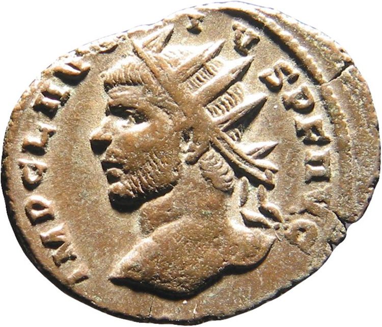 RIC V Claudius Gothicus 252, аверс, American Numismatic Society (ans)