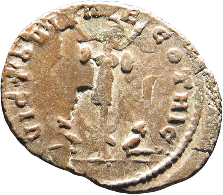 RIC V Claudius Gothicus 252, реверс, American Numismatic Society (ans)