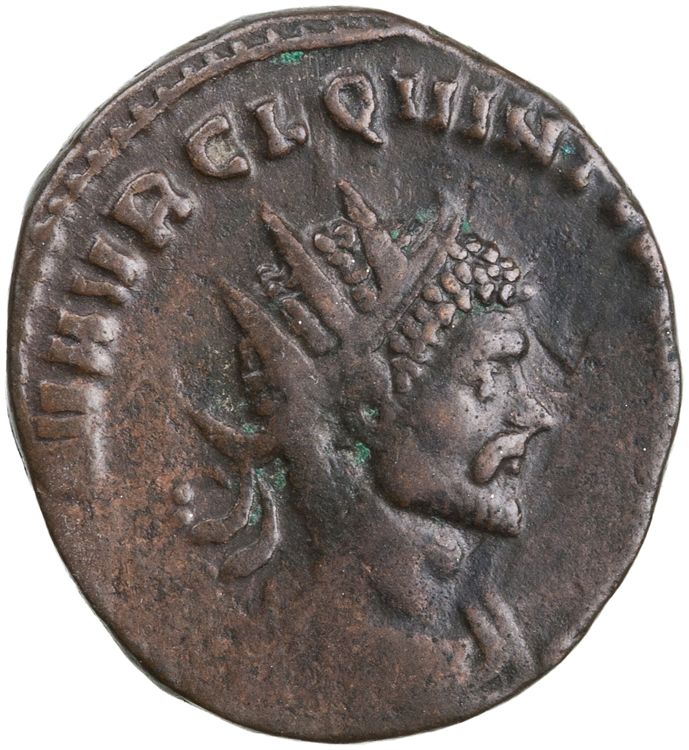 аверс RIC V Quintillus 18