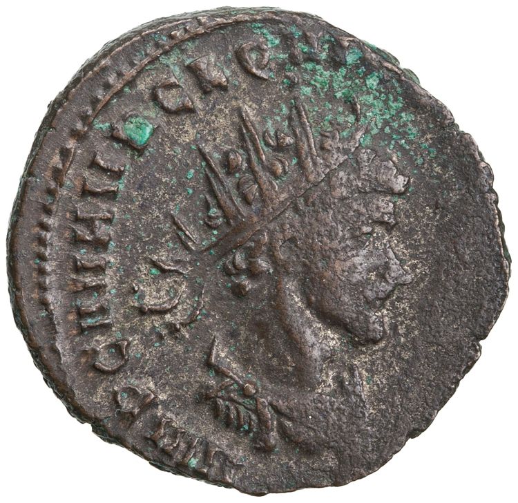 RIC V Quintillus 29, аверс, American Numismatic Society (ans)