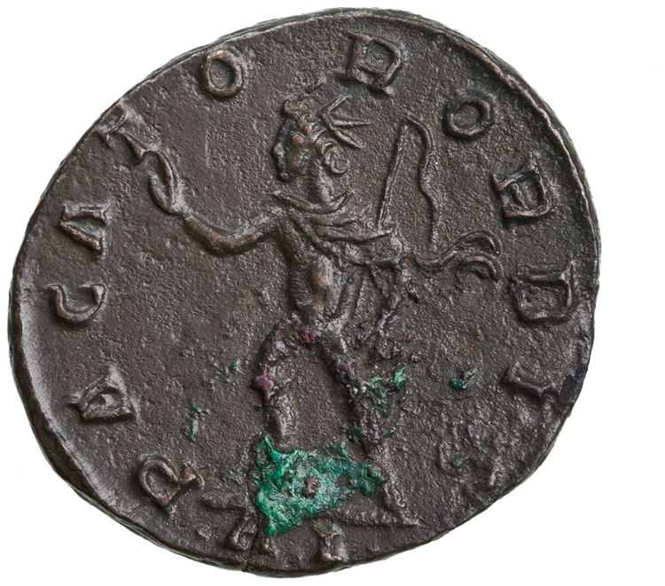 реверс RIC V Aurelian 6