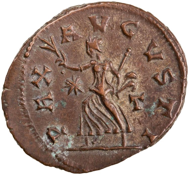 реверс RIC V Aurelian 232