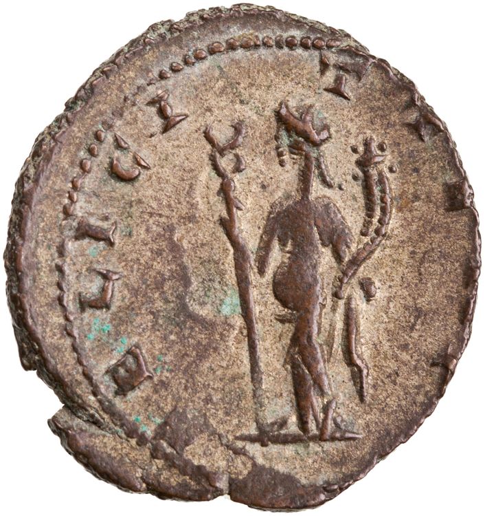 реверс RIC V Aurelian 327