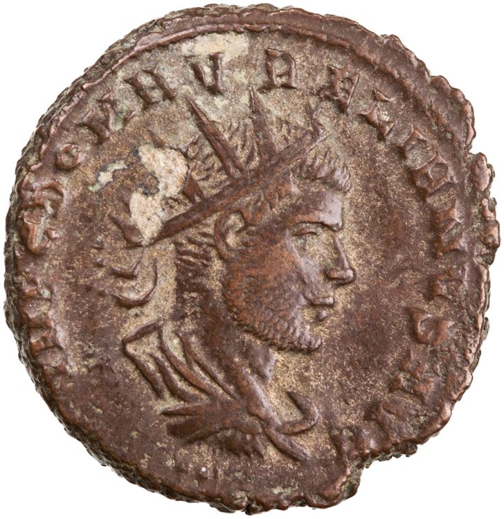 аверс RIC V Aurelian 328c: Subtype 1