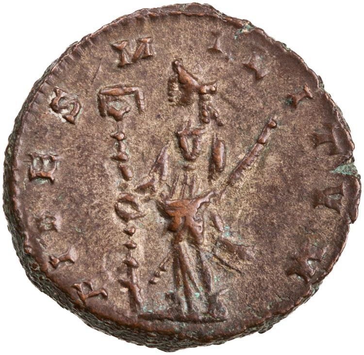 реверс RIC V Aurelian 328c