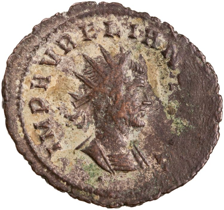 аверс RIC V Aurelian 333f: Subtype 1