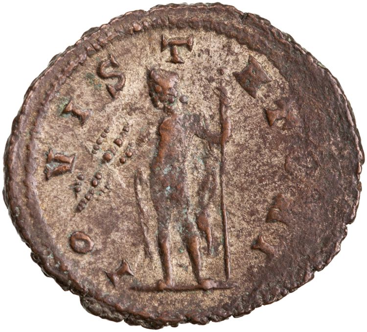 реверс RIC V Aurelian 333f: Subtype 1