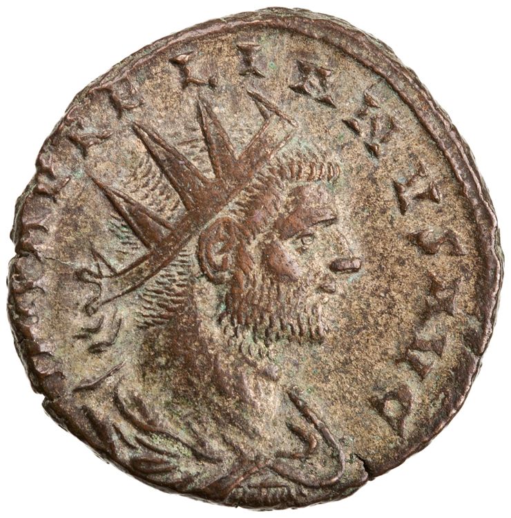 RIC V Aurelian 345, аверс, American Numismatic Society (ans)