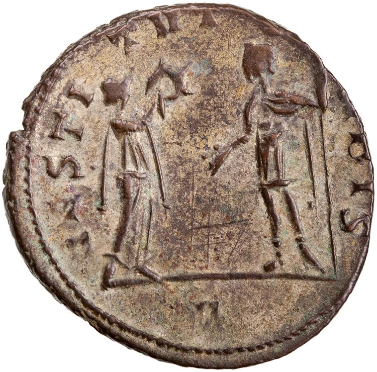 реверс RIC V Aurelian 348