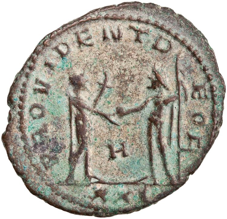 реверс RIC V Tacitus 212