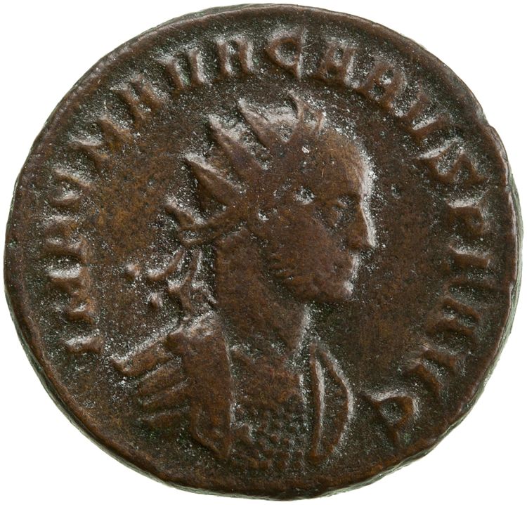 obverse RIC V Carus 38