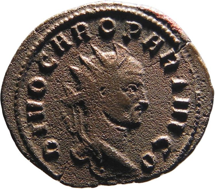 obverse RIC V Carus 111