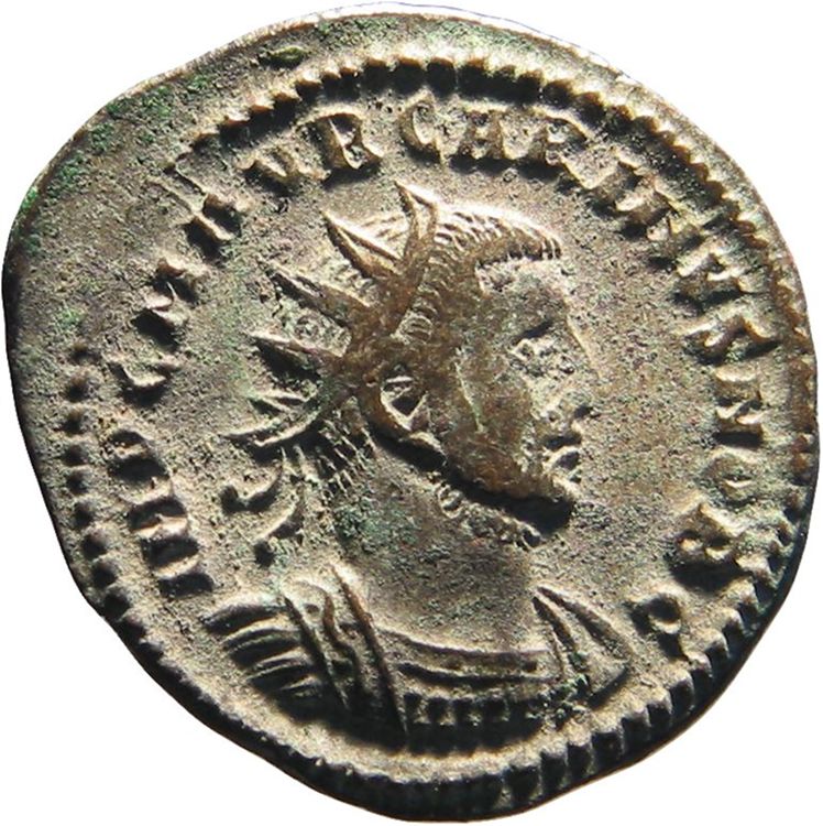obverse RIC V Carus 209