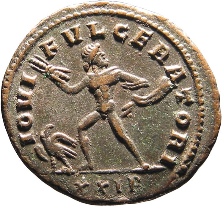 реверс RIC V Diocletian 167