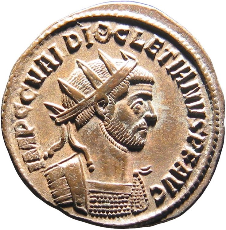 аверс RIC V Diocletian 222