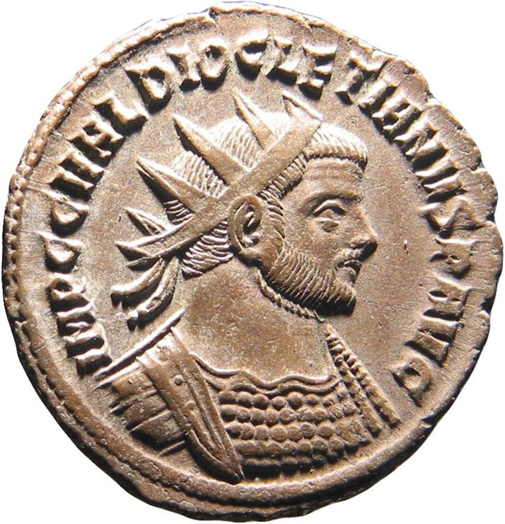 obverse RIC V Diocletian 278