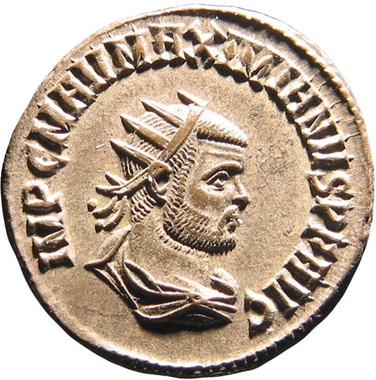 аверс RIC V Diocletian 606