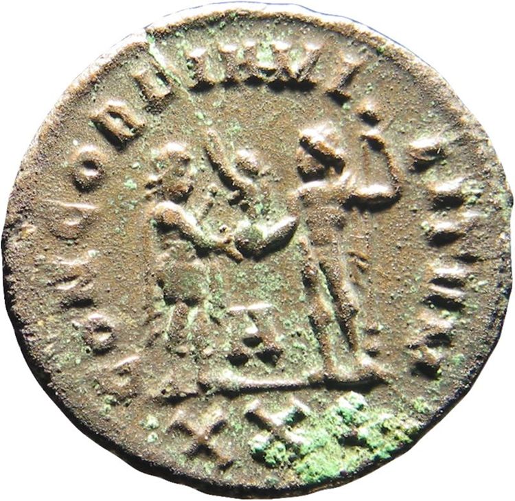 реверс RIC V Diocletian 672