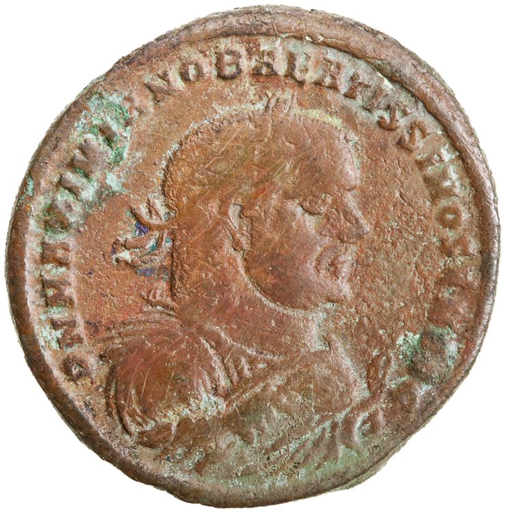 RIC VI Heraclea 27b, аверс, American Numismatic Society (ans)