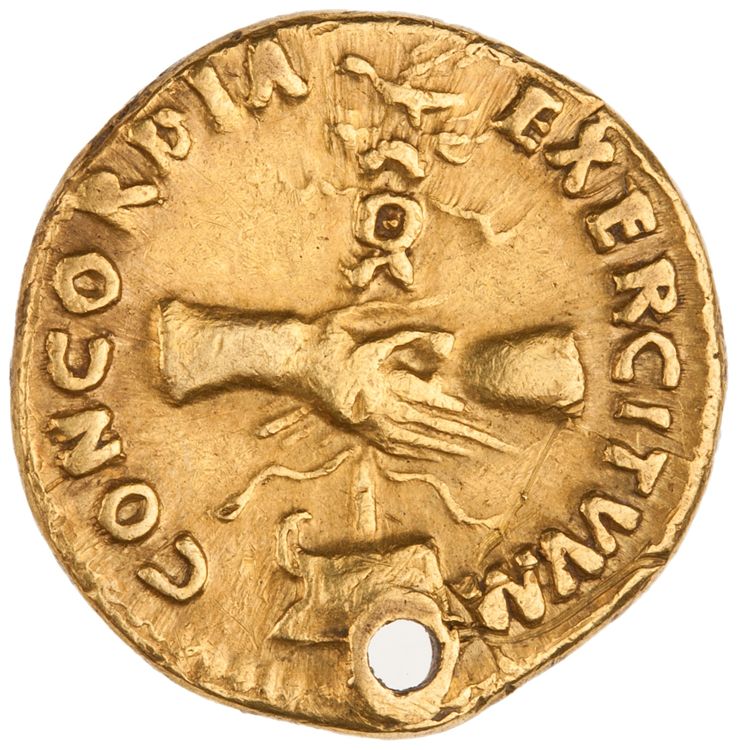 RIC II Nerva 3 (aureus), реверс, American Numismatic Society (ans)