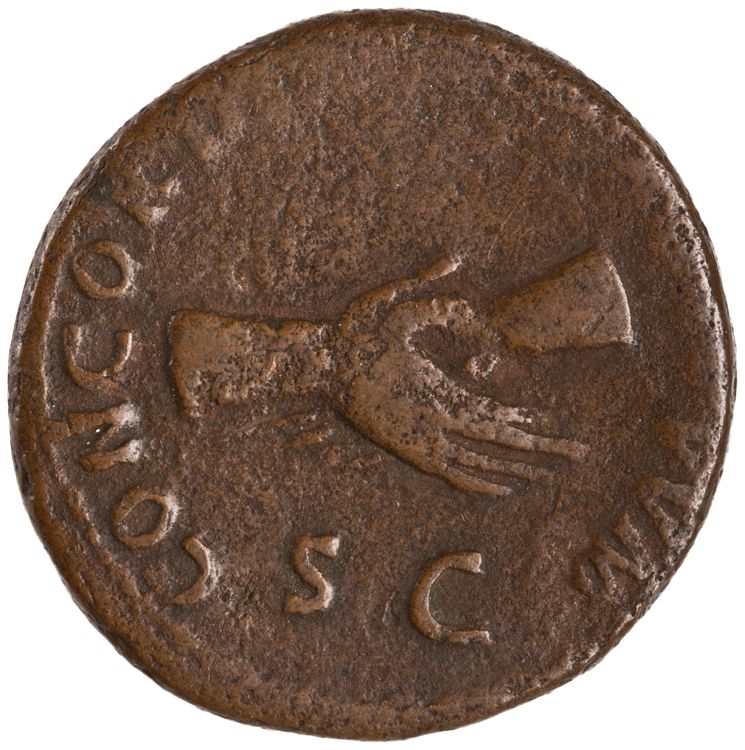 RIC II Nerva 53, реверс, American Numismatic Society (ans)