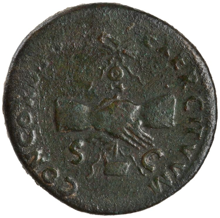 RIC II Nerva 55, реверс, American Numismatic Society (ans)