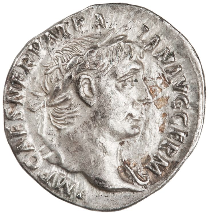 RIC II Trajan 42, аверс, American Numismatic Society (ans)