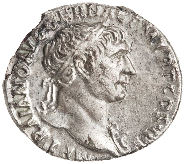 RIC II Trajan 220, аверс, American Numismatic Society (ans)