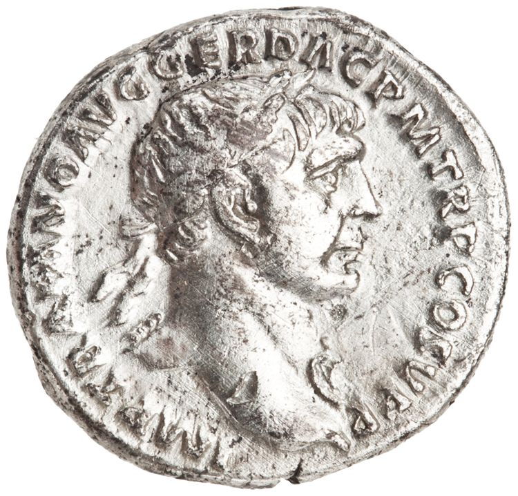 RIC II Trajan 220, аверс, American Numismatic Society (ans)