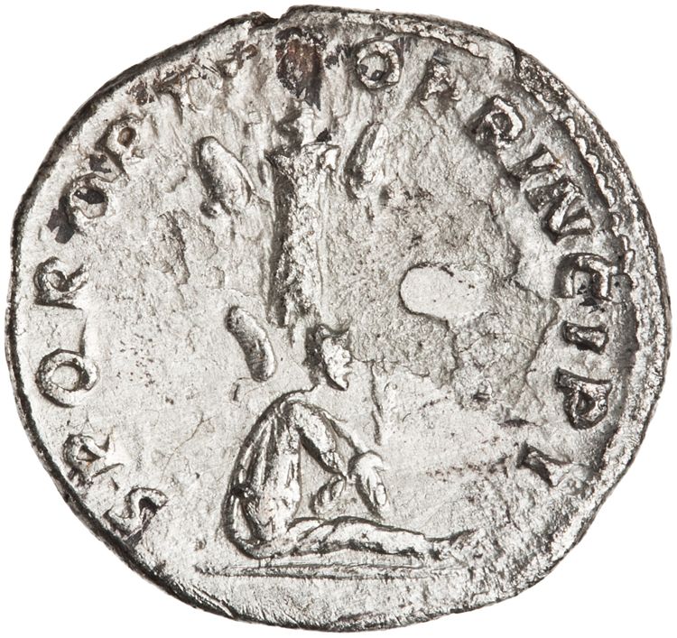RIC II Trajan 220, реверс, American Numismatic Society (ans)