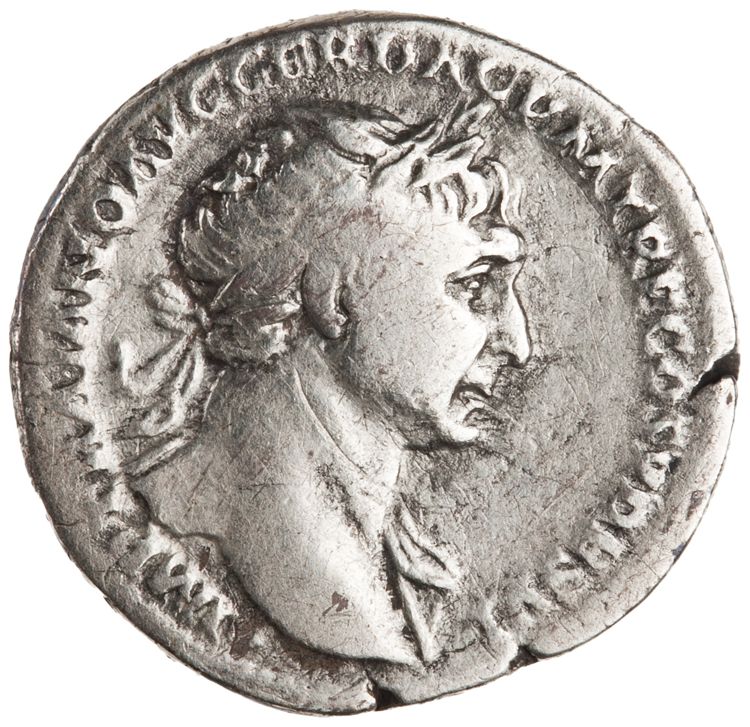 RIC II Trajan 231, аверс, American Numismatic Society (ans)
