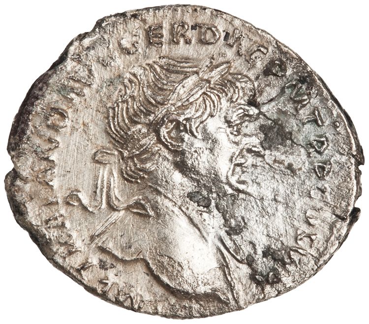 RIC II Trajan 270, аверс, American Numismatic Society (ans)