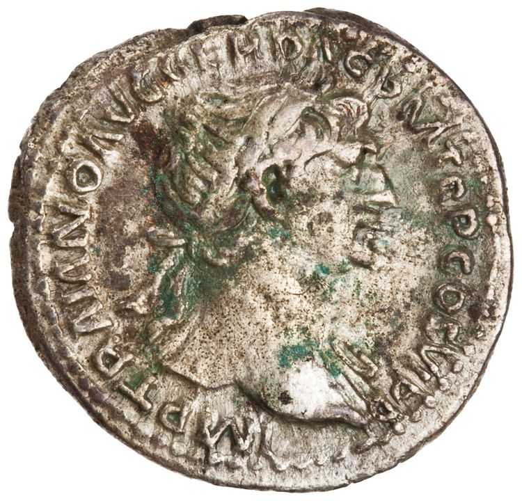 аверс RIC II Trajan 281 (quinarius)