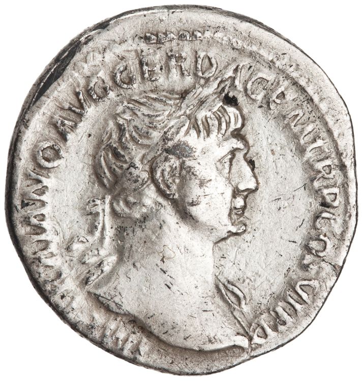 RIC II Trajan 254, аверс, American Numismatic Society (ans)