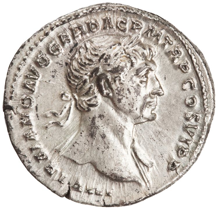 RIC II Trajan 260, аверс, American Numismatic Society (ans)