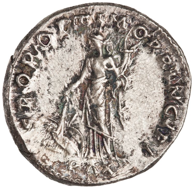 RIC II Trajan 260, реверс, American Numismatic Society (ans)